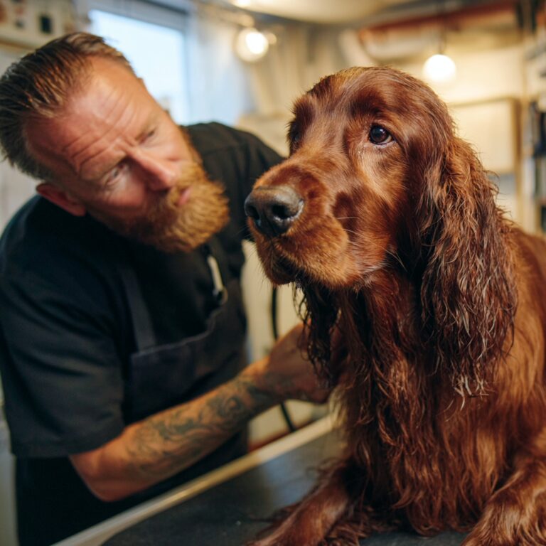 Vivre avec un Setter Irlandais en ville