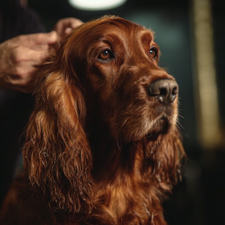 Les meilleurs harnais pour un Setter Irlandais qui tire