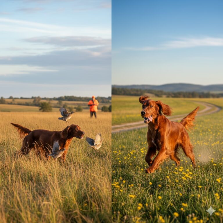 Origines et histoire du Setter Irlandais en tant que