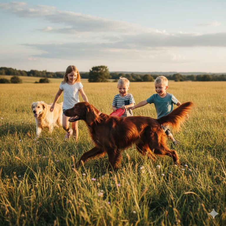 Le rappel chez le Setter Irlandais, un défi majeur à relever