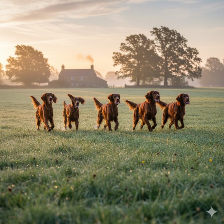 Pourquoi choisir un Setter irlandais plutôt qu&rsquo;un labrador